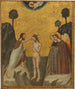Le baptême du Christ - Giovanni Baronzio — widok dzieła