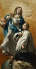La Vierge en gloire avec Saint Louis de Gonzague - Giovanni Battista Canal — widok dzieła