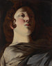 Głowa Madonny u stóp Krzyża, fragment - Giovanni Battista Caracciolo — widok dzieła