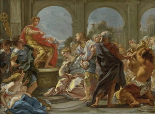 La Tempérance de Scipion - Giovanni Battista Gaulli — widok dzieła