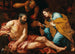 Joseph interpretujący sny - Giovanni Battista Langetti — widok dzieła