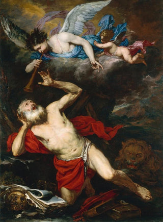 Giovanni Battista Langetti - The Vision of Saint Jerome.webp