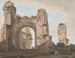 Widok ruin term Cezara - Giovanni Battista Lusieri — widok dzieła