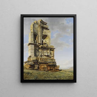 Giovanni Battista Lusieri - The Monument to Philopappos Athens.webp