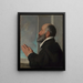Portret darczyńcy - Giovanni Battista Moroni — oprawiony obraz na ścianie