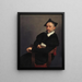 Le maître d'école de Titien - Giovanni Battista Moroni — oprawiony obraz na ścianie