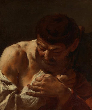 Giovanni Battista Piazzetta - Bust of a Man Saint Matthias.webp