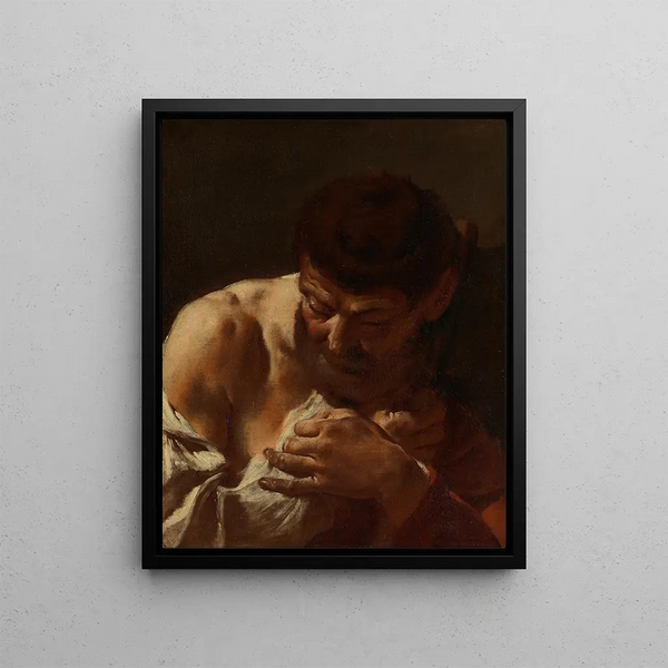 Giovanni Battista Piazzetta - Bust of a Man Saint Matthias.webp