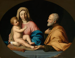 Giovanni Battista Salvi da Sassoferrato - Die Heilige Familie.webp