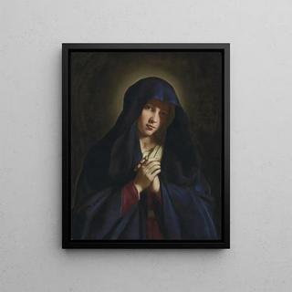 Giovanni Battista Salvi da Sassoferrato - The Madonna At Prayer.webp