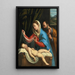 La Vierge et Saint Joseph avec l'Enfant Jésus endormi - Giovanni Battista Salvi da Sassoferrato — oprawiony obraz na ścianie
