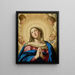 La Vierge en prière entourée de putti - Giovanni Battista Salvi da Sassoferrato — oprawiony obraz na ścianie