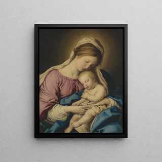 Giovanni Battista Salvi da Sassoferrato - Vierge lEnfant.webp