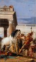 Aleksander i Bucefala - Giovanni Battista Tiepolo — widok dzieła