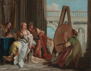Aleksander Wielki i Campaspe w pracowni Apellesa - Giovanni Battista Tiepolo — widok dzieła