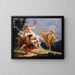 Apollon ścigający Daphnę - Giovanni Battista Tiepolo — oprawiony obraz na ścianie