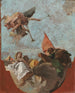 szkicowy na sufit - Giovanni Battista Tiepolo — widok dzieła