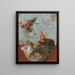 szkicowy na sufit - Giovanni Battista Tiepolo — oprawiony obraz na ścianie