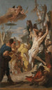 Studium do Męczeństwa Świętego Sebastiana dla klasztoru augustiańskiego w Diessen, Niemcy - Giovanni Battista Tiepolo — widok dzieła