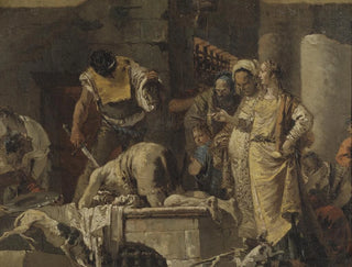 La décapitation de saint Jean-Baptiste - Giovanni Battista Tiepolo — widok dzieła