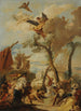 Hebrajczycy zbierający mannę na pustyni - Giovanni Battista Tiepolo — widok dzieła