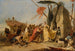 Spotkanie Antoine'a i Kleopatry - Giovanni Battista Tiepolo — widok dzieła
