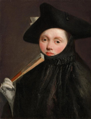 Giovanni Battista Tiepolo - Young Lady in a Tricorn Hat.webp