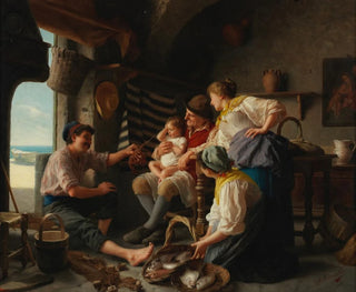 Trzy pokolenia - Giovanni Battista Torriglia — widok dzieła