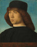 Portret młodego mężczyzny - Giovanni Bellini — widok dzieła
