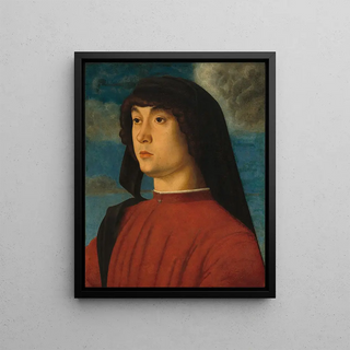 Giovanni Bellini - Portrait of a Young Man in Red.webp