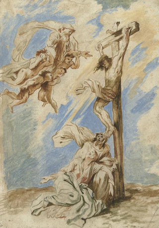 Giovanni Benedetto Castiglione - Christ on the Cross.webp