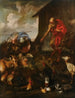 Zwierzęta wchodzące na arkę Noego - Giovanni Benedetto Castiglione — widok dzieła