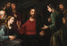 Chrystus w domu Marii i Marty - Giovanni Bernardino Azzolino — widok dzieła