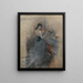 W rogu przy ognisku - Giovanni Boldini — oprawiony obraz na ścianie