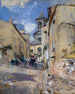 Kościół na wsi - Giovanni Boldini — widok dzieła