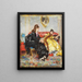 dwóch kobiet siedzących w wnętrzu - Giovanni Boldini — oprawiony obraz na ścianie
