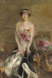 Portret pani Michelham - Giovanni Boldini — widok dzieła