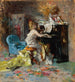 Signora przy pianinie - Giovanni Boldini — widok dzieła