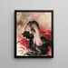 Kobieta czesząca się - Giovanni Boldini — oprawiony obraz na ścianie