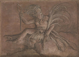 Giovanni Domenico Tiepolo - Allegorical Figure Representing America.webp