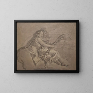 Giovanni Domenico Tiepolo - Allegorical Figure Representing Asia.webp