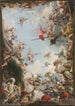 La Glorification de la famille Giustiniani - Giovanni Domenico Tiepolo — widok dzieła