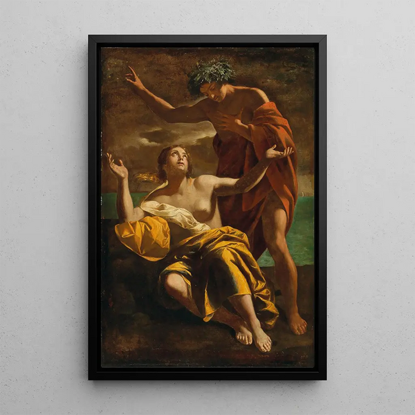 Bacchus i Ariadna - Giovanni Giacomo Semenza — oprawiony obraz na ścianie