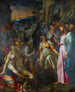 Zmartwychwstanie Lazara - Giovanni Girolamo Muziano — widok dzieła