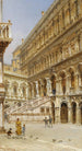 L'escalier des Géants dans la cour du Palais des Doges - Giovanni Grubacs — widok dzieła