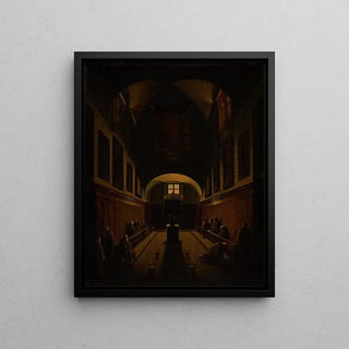 Giovanni Lazzarini - The Choir Of The Capuchin Monastry Near The Piazza Barberini.webp