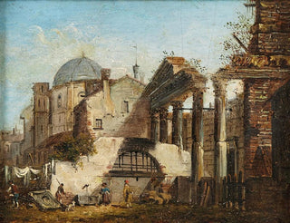 Le Forum Romain - Giovanni Migliara — widok dzieła