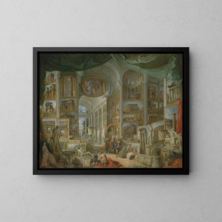 Rzym starożytny - Giovanni Paolo Panini — oprawiony obraz na ścianie