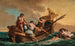 Marynarzy ratujących młodego chłopca dryfującego na morzu w koszu - Giovanni Paolo Panini — widok dzieła