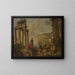 Le Colisée parmi les ruines romaines - Giovanni Paolo Panini — oprawiony obraz na ścianie